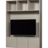 Regał TV MEGGY 160 cm drewno sosny szary*WOOOD Sale