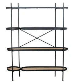 Regał WAFAM 110 cm czarny*Exclusivas