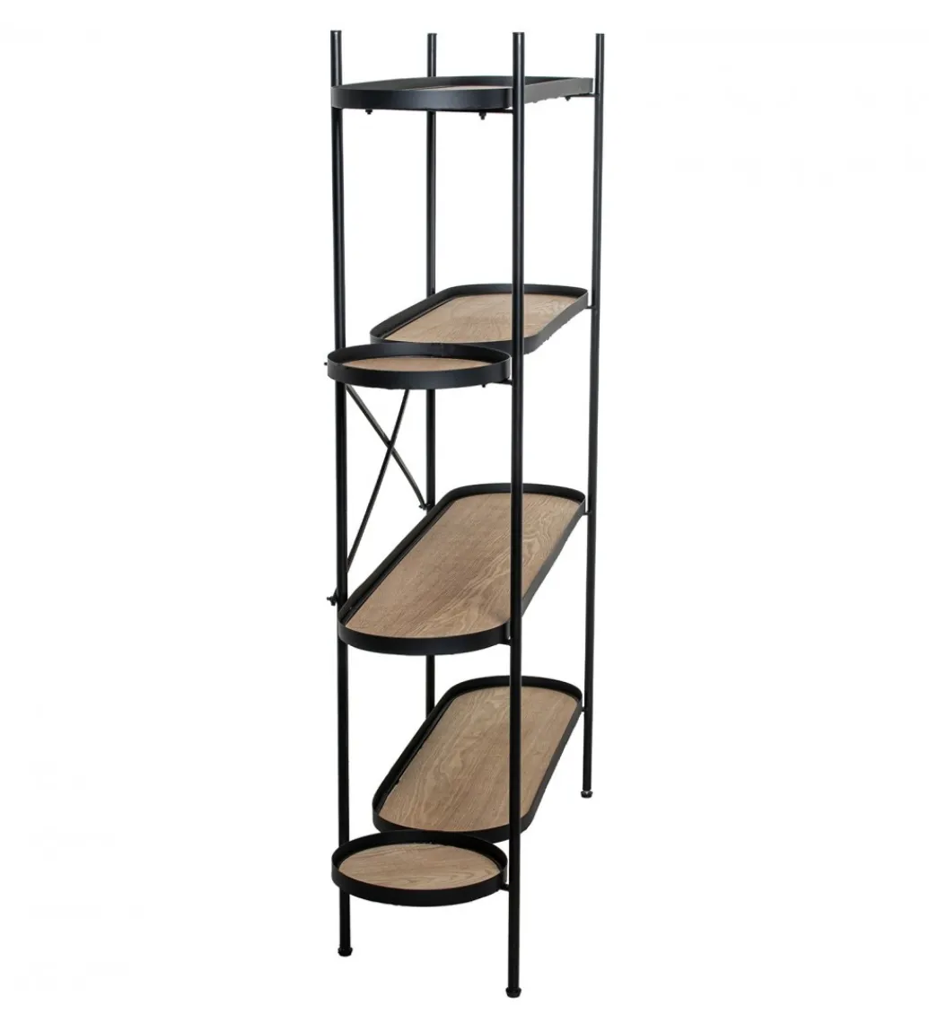 Regał WAFAM 110 cm czarny*Exclusivas