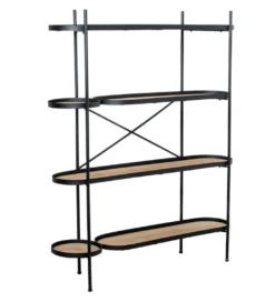 Regał WAFAM 110 cm czarny*Exclusivas