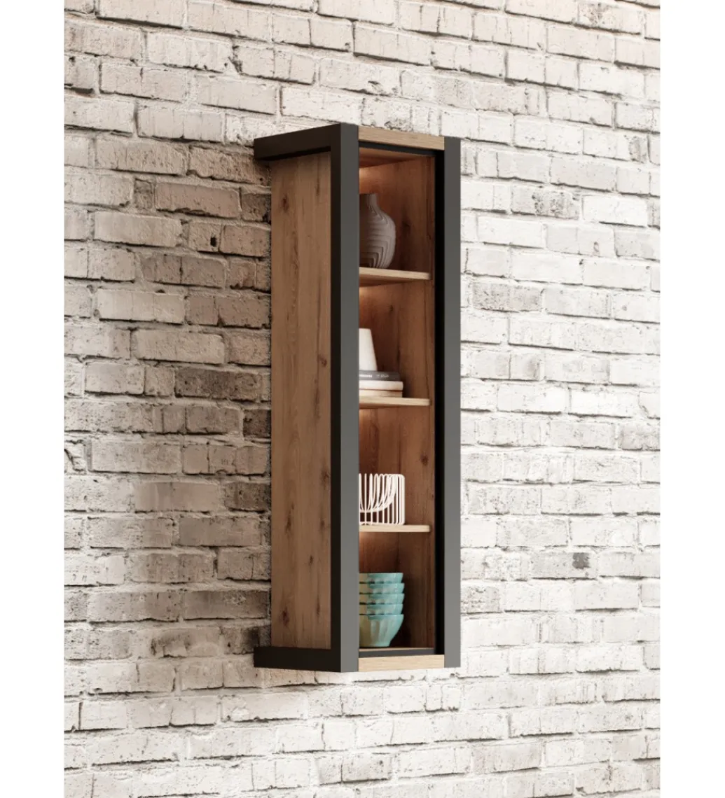 Regał wiszący AKTIV 35 cm w optyce dąb Taurus*Helvetia Discount