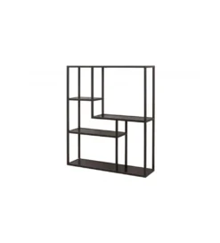 Regał wiszący FONTERA 75 cm czarny*Invicta Interior Discount