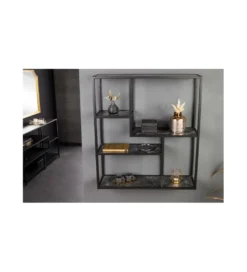 Regał wiszący FONTERA 75 cm w optyce marmuru*Invicta Interior Sale