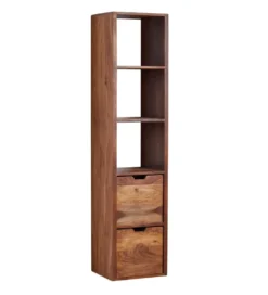Regał wiszący MEKNES 35 cm drewno sheesham*WOHNLING, GERMANY Best