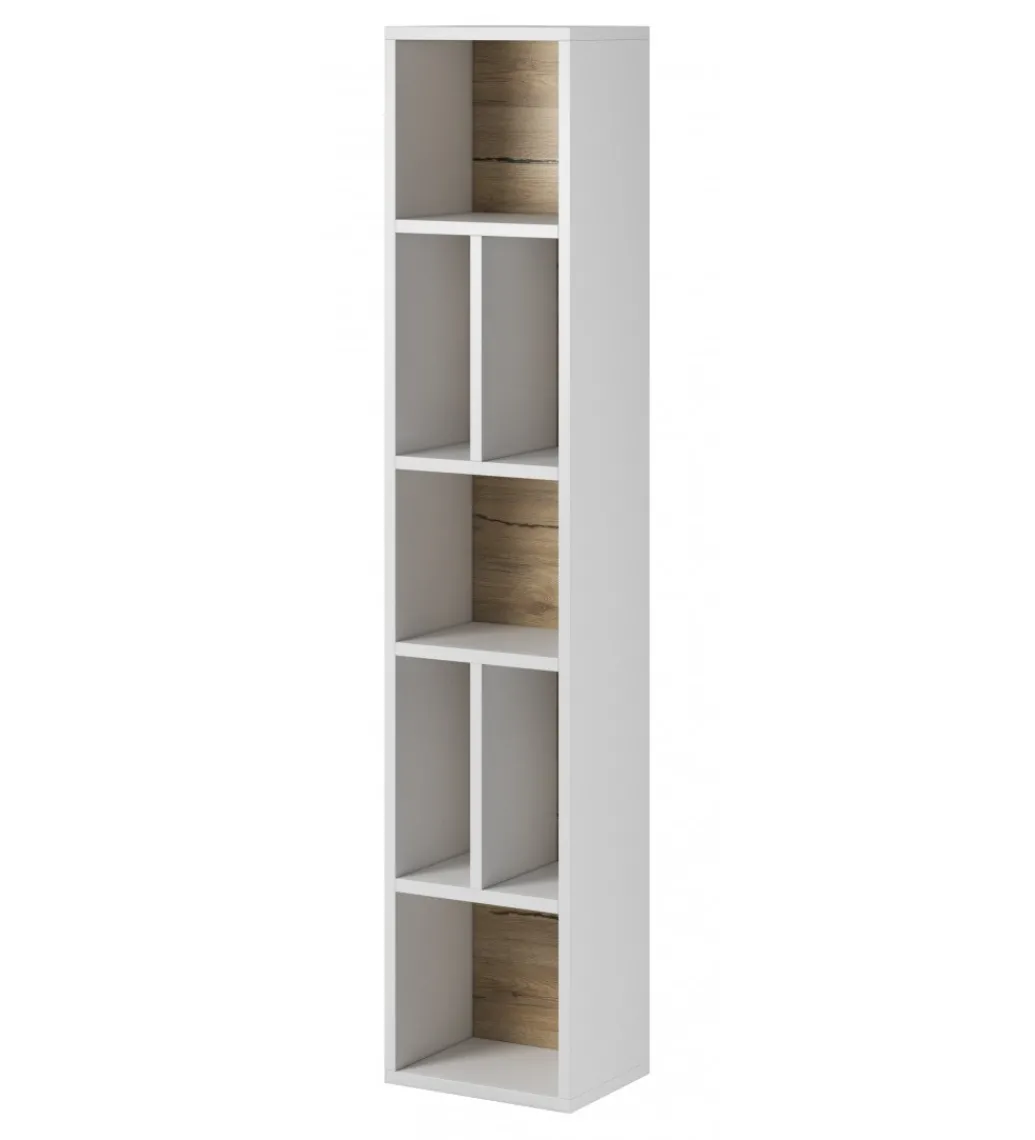 Regał wiszący TOLEDO 32 cm biały z dodatkiem koloru san remo*Helvetia Best