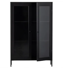 Regał XAM 155 cm drewno sosny czarny*WOOOD Hot