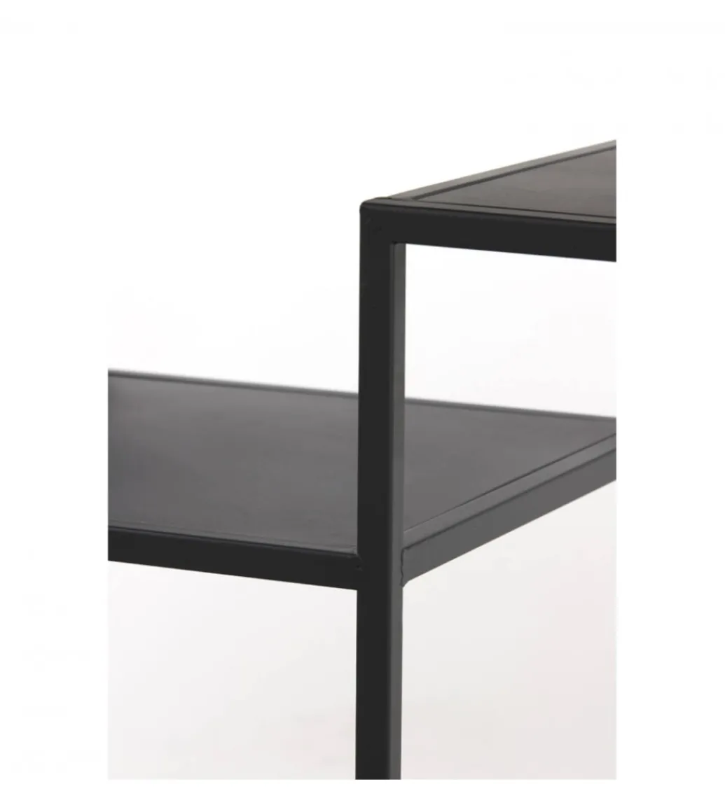Regał YVANA 200 cm czarny matt*L&L Sale