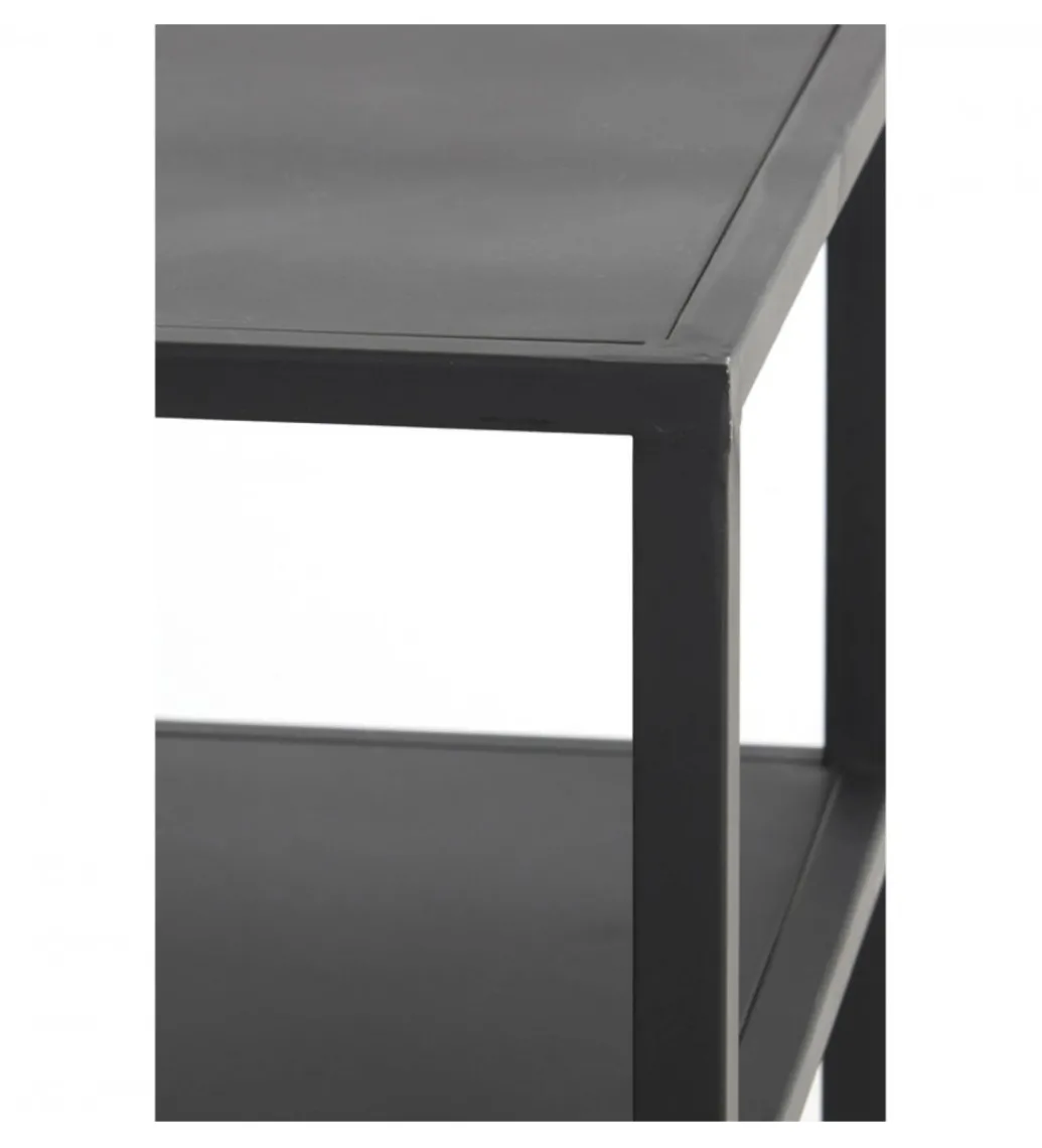 Regał YVANA 200 cm czarny matt*L&L Sale