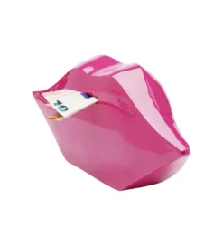 Skarbonka LIPS 13 cm różowa*KDesign Discount