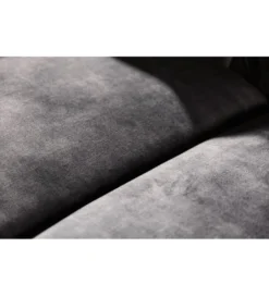 Sofa ARIELLE Chesterfield 205 Cm szary aksamit*Invicta Interior