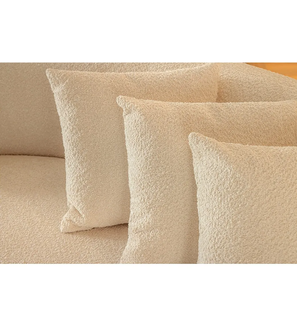 Sofa ATELIER 230 cm 3-osobowa bouclé beżowa*Invicta Interior Hot