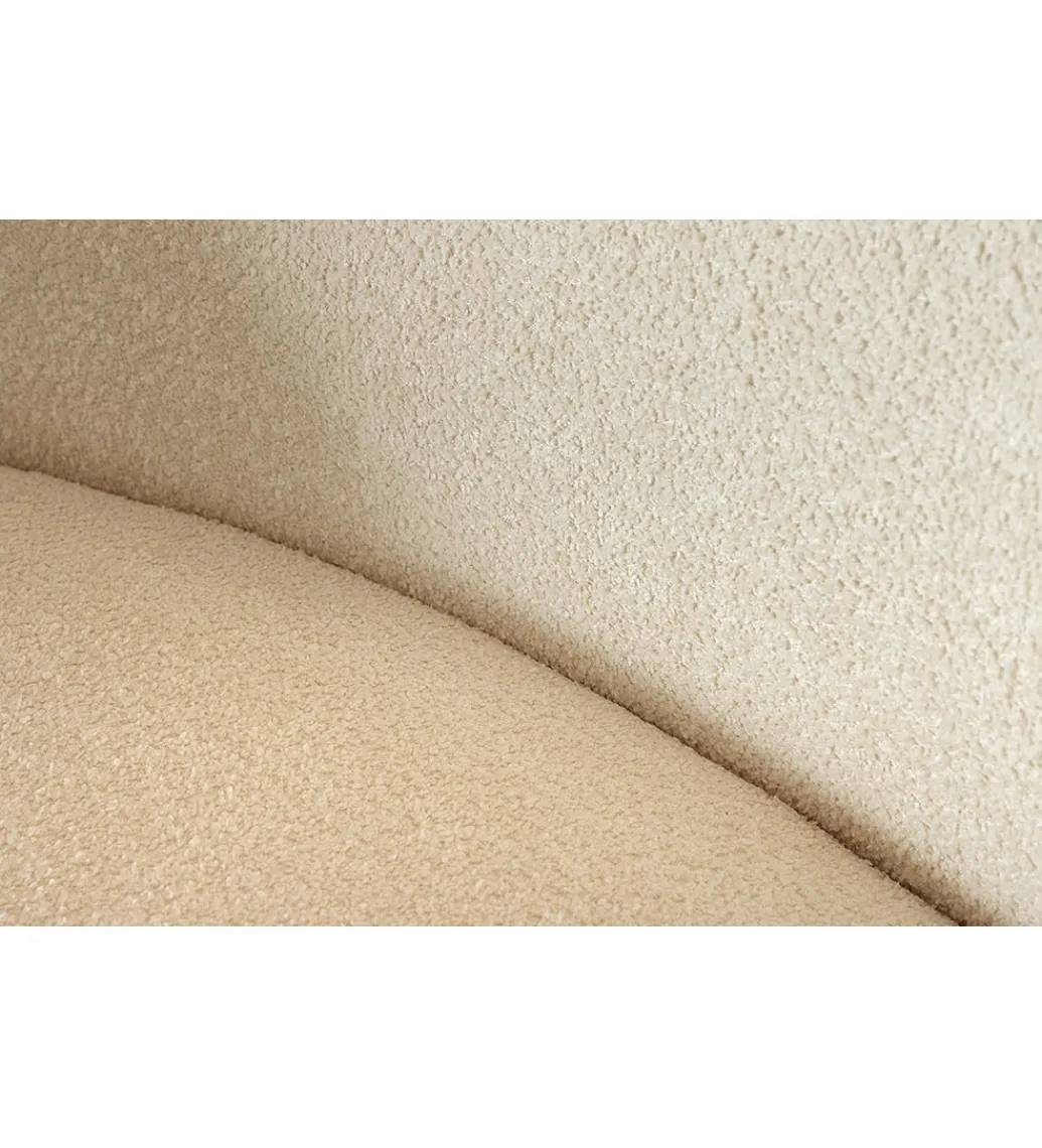 Sofa ATELIER 230 cm 3-osobowa bouclé beżowa*Invicta Interior Hot