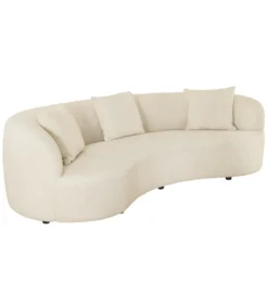 Sofa ATELIER 230 cm 3-osobowa bouclé beżowa*Invicta Interior Hot