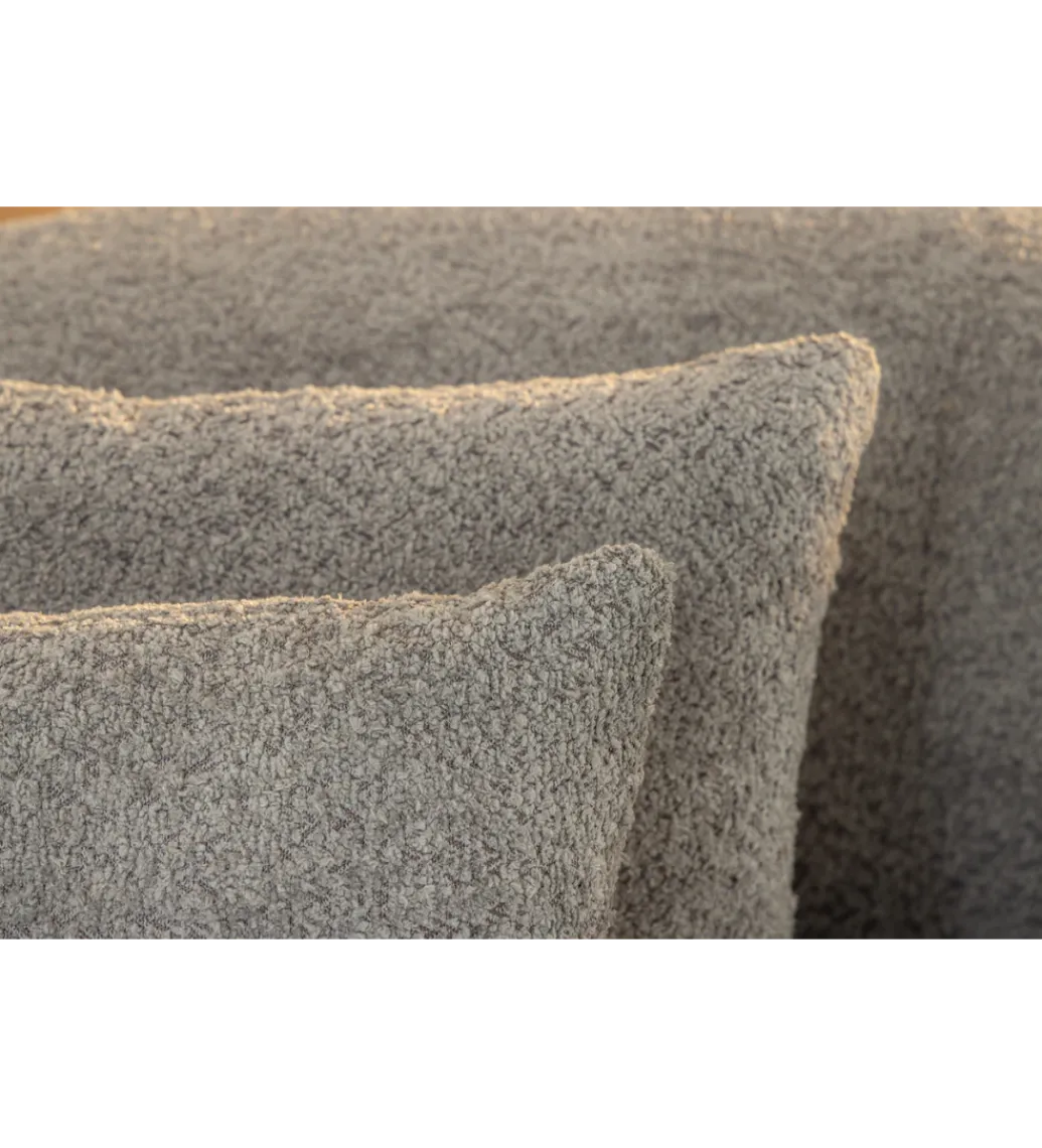 Sofa ATELIER 230 cm 3 osobowa bouclé szary*Invicta Interior Best