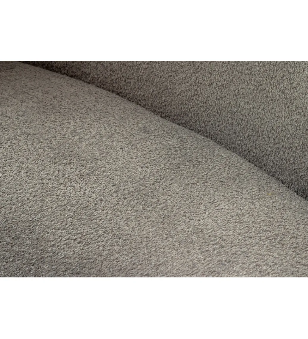 Sofa ATELIER 230 cm 3 osobowa bouclé szary*Invicta Interior Best