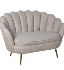 Sofa BETERYM 129 cm beżowa*Exclusivas Best