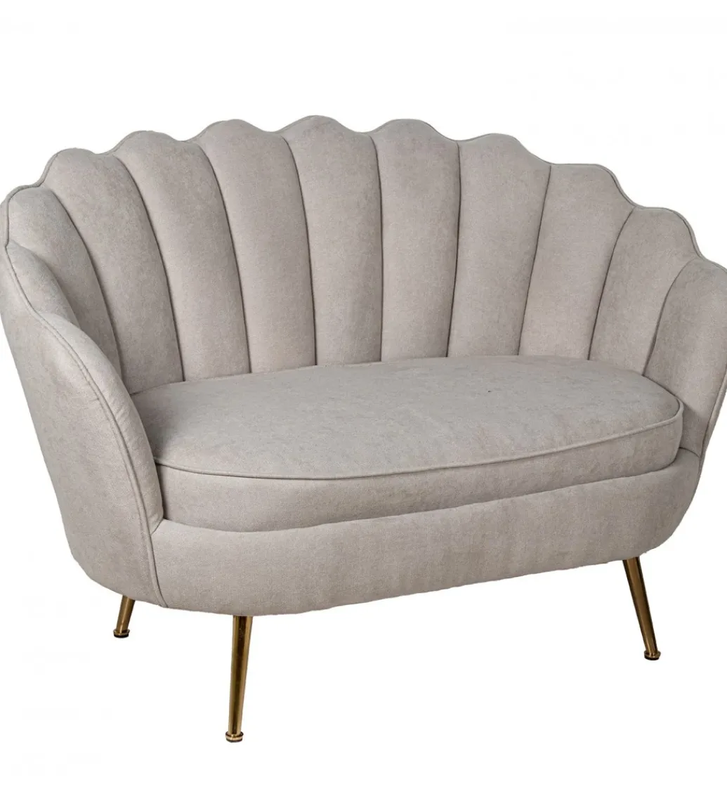 Sofa BETERYM 129 cm beżowa*Exclusivas Best