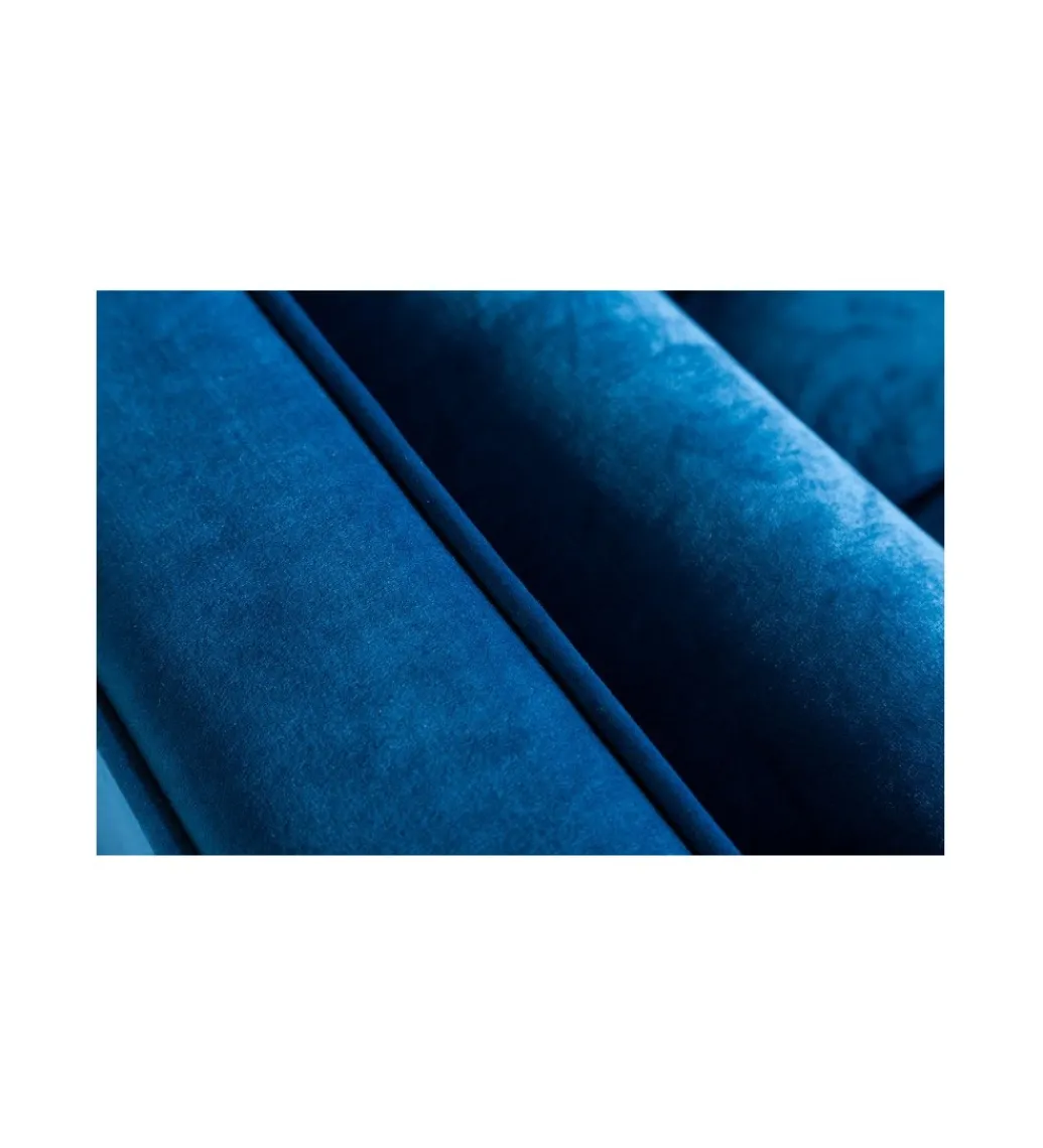Sofa CANIS velvet 220 cm aqua velvet*Invicta Interior Discount