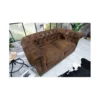 Sofa Chesterfield antyczny brąz*Invicta Interior Hot
