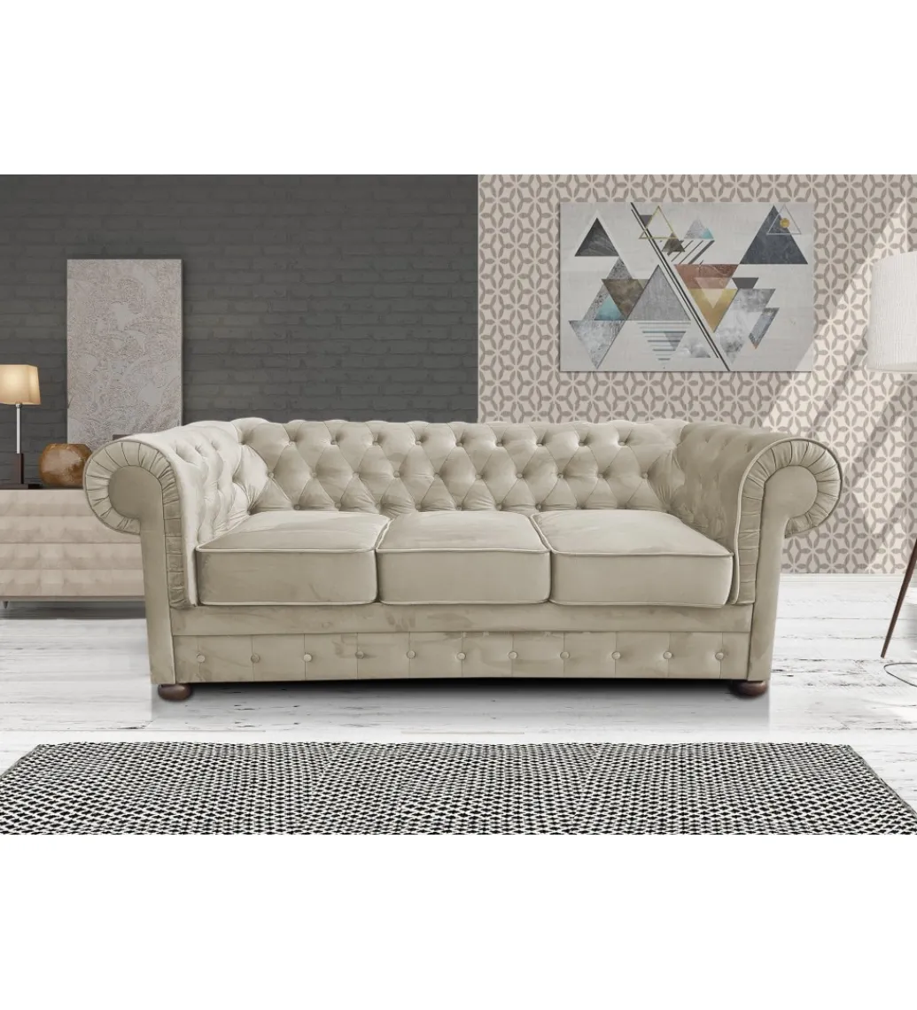 Sofa Chesterfield BAROZZI Modern Barock Clasic z funkcją spania*Zona-Design Clearance