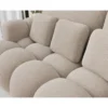 Sofa COTTONN 256 cm z funkcją spania kremowy tkanina royal 18*ZDLINNEO New
