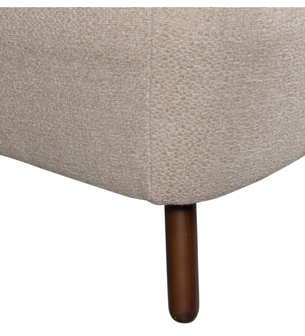 Sofa dwuosobowa MEFO 165 cm taupe*WOOOD Online