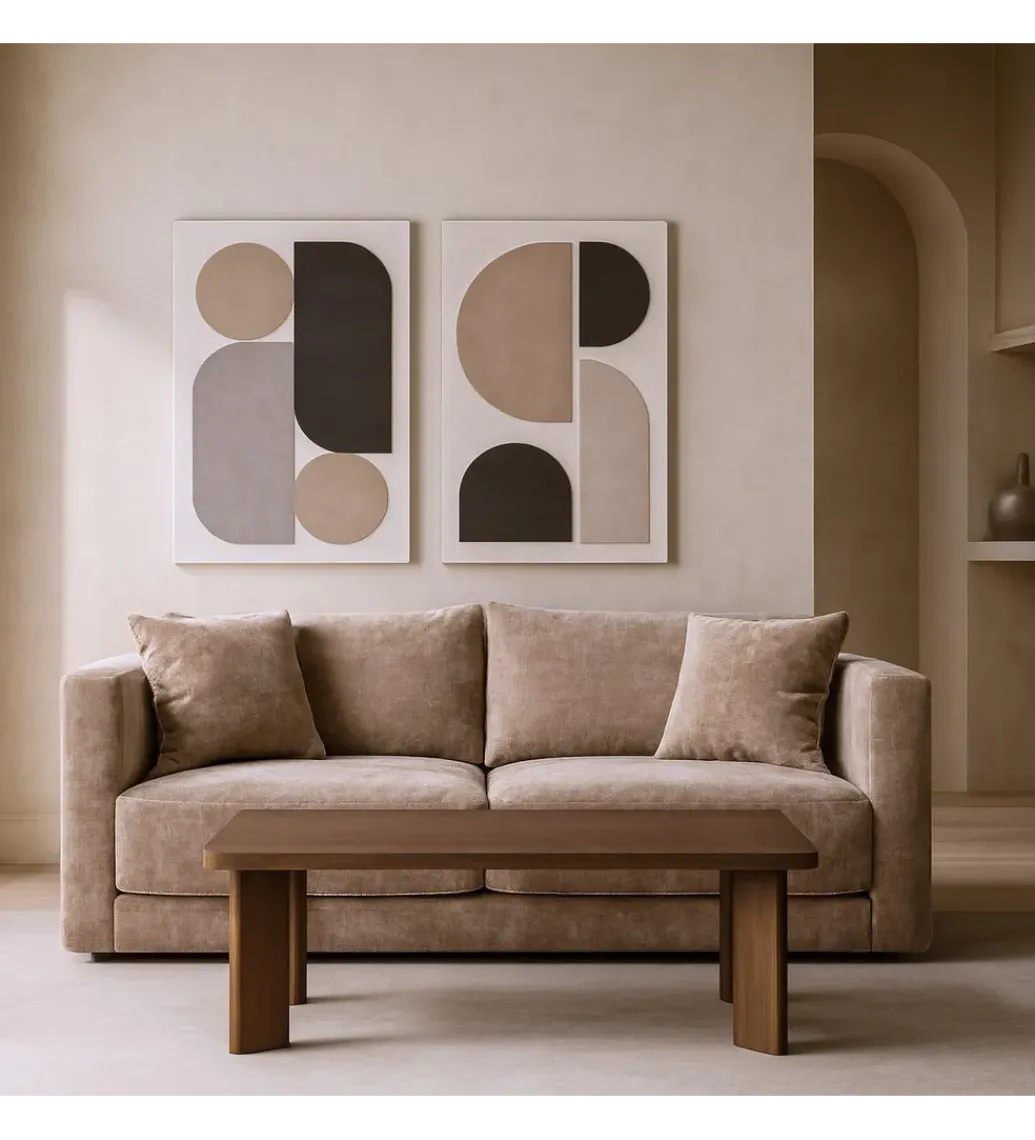Sofa dwuosobowa MEFO 165 cm terakota*Zona-Design Hot