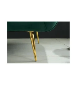 Sofa dwuosobowa Scarlett 165 cm szmaragdowo zielona*Invicta Interior Clearance