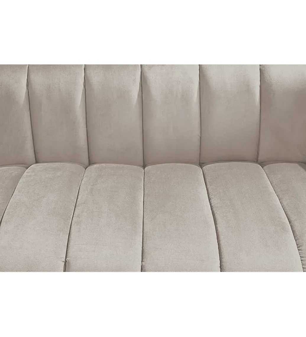 Sofa dwuosobowa Scarlett 165 cm szampański beż*Invicta Interior Best