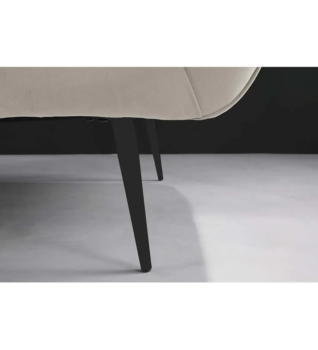 Sofa dwuosobowa Scarlett 165 cm szampański beż*Invicta Interior Best