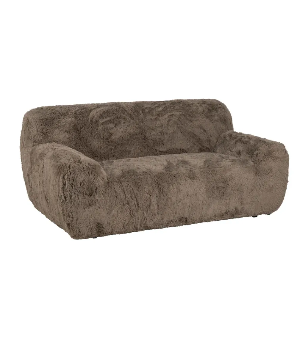 Sofa dwuosobowa WOLLY 185 cm brązowy*Zona-Design