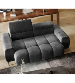 Sofa ELEKTRA Plaza 212 cm z regulowanymi zagłówkami*Wersal Discount