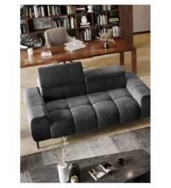 Sofa ELEKTRA Plaza 212 cm z regulowanymi zagłówkami*Wersal Discount