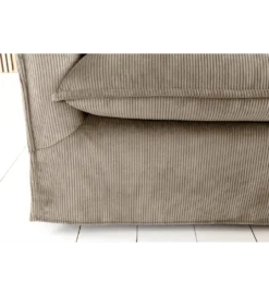 Sofa HEAVEN 200 cm cord greige*Invicta Interior Sale