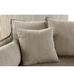 Sofa HEAVEN 200 cm cord greige*Invicta Interior Sale