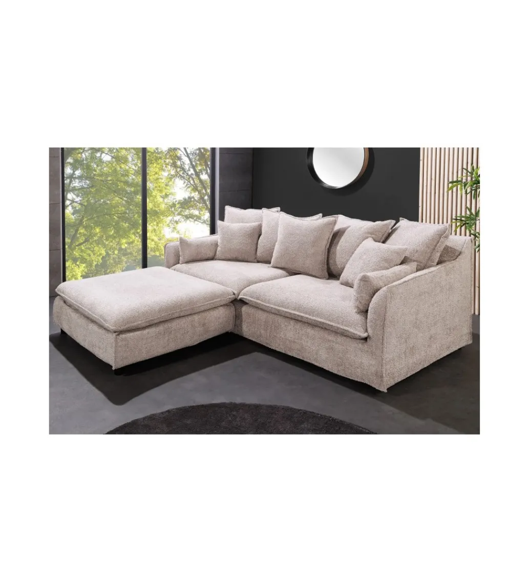 Sofa HEAVENLY Heaven 202 cm Bouclé beżowa*Invicta Interior Hot
