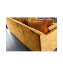 Sofa HEAVENLY Heaven 210 cm ciemna musztarda*Invicta Interior Discount