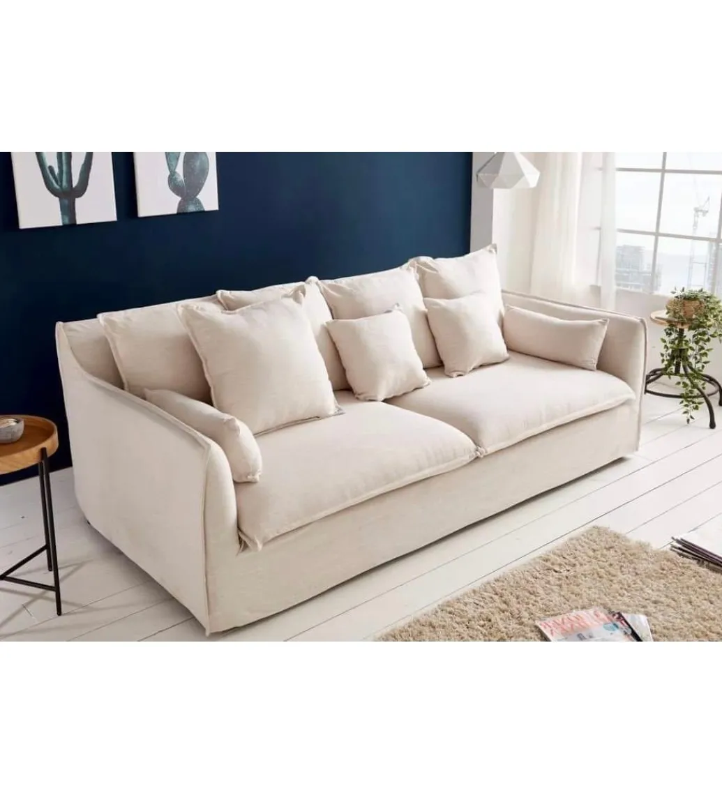 Sofa HEAVENLY Heaven 202 cm naturalna*Invicta Interior Sale