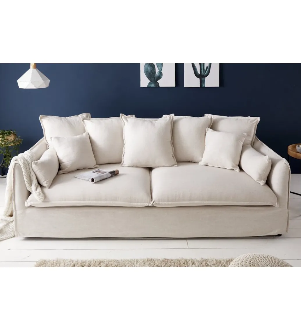 Sofa HEAVENLY Heaven 202 cm naturalna*Invicta Interior Sale