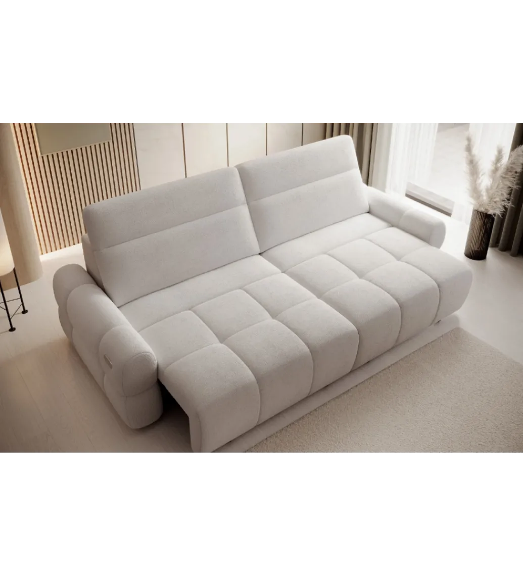 Sofa MATEO BIGSOFA 264 cm Z Elektrycznie Wysuwanym Siedziskiem*Wersal Discount