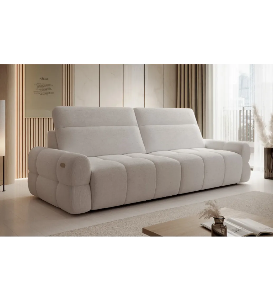 Sofa MATEO BIGSOFA 264 cm Z Elektrycznie Wysuwanym Siedziskiem*Wersal Discount