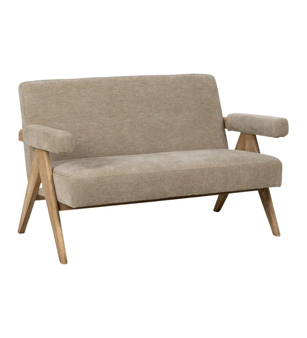 Sofa NAMGAN 134 cm beżowy naturalny*Zona-Design Clearance