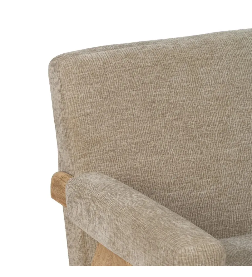 Sofa NAMGAN 134 cm beżowy naturalny*Zona-Design Clearance