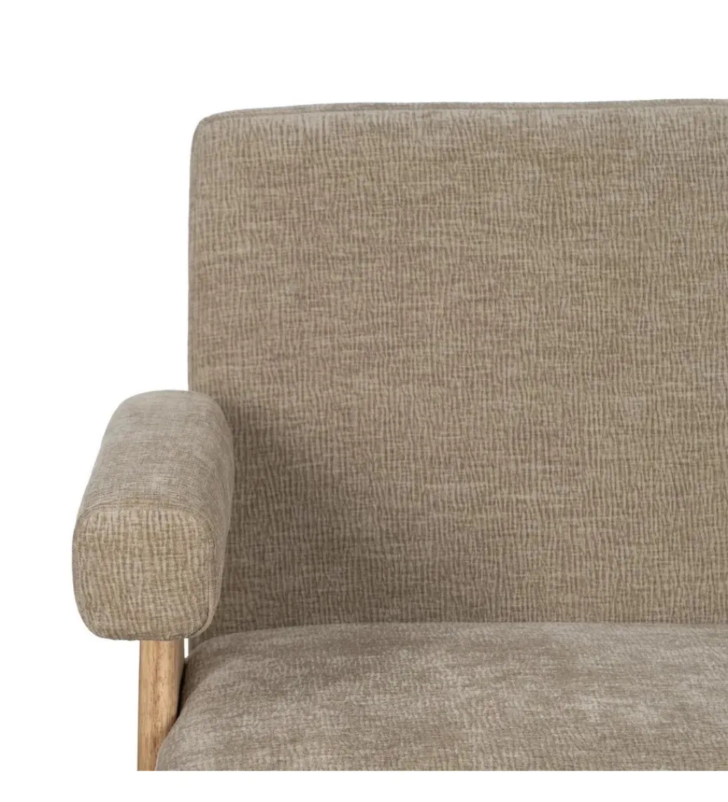 Sofa NAMGAN 134 cm beżowy naturalny*Zona-Design Clearance