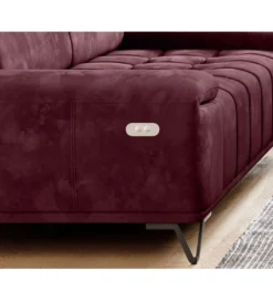 Sofa PALLADIO 212 Cm Z Elektrycznie Wysuwanym Siedziskiem*Wersal Outlet
