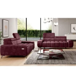 Sofa PALLADIO 194 Cm Z Elektrycznie Wysuwanym Siedziskiem*Wersal Discount