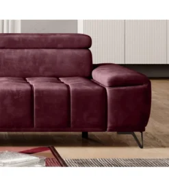 Sofa PALLADIO 194 cm Z Regulowanymi Zagłówkami*Wersal Outlet