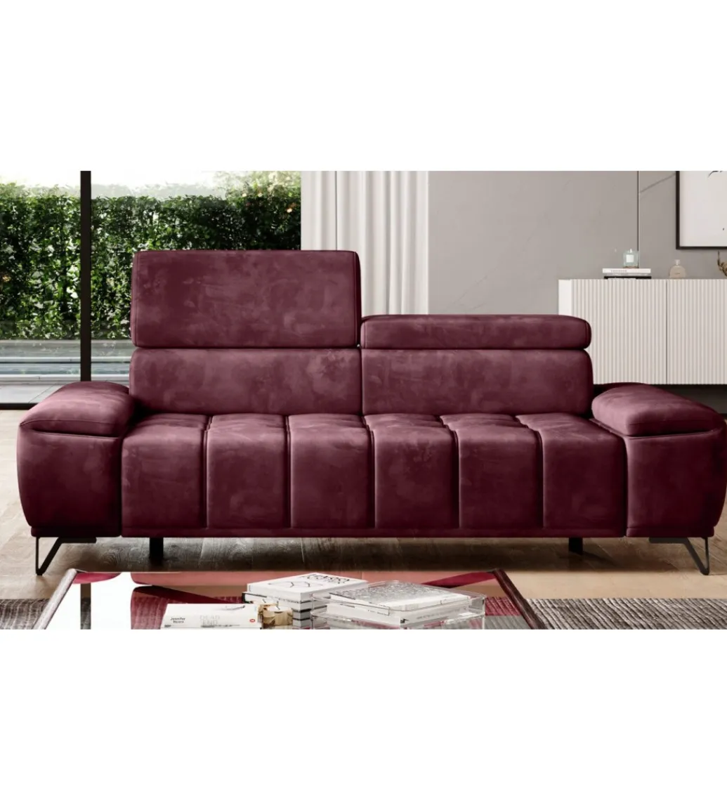Sofa PALLADIO 194 cm Z Regulowanymi Zagłówkami*Wersal Outlet