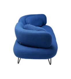 Sofa PEPPO 182 cm niebieska*KDesign Clearance