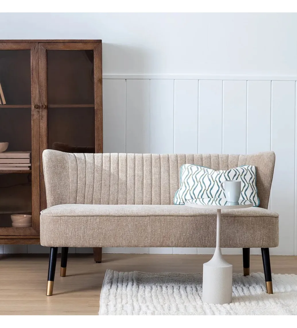 Sofa PODATERMA 134 cm beżowa*Zona-Design Online